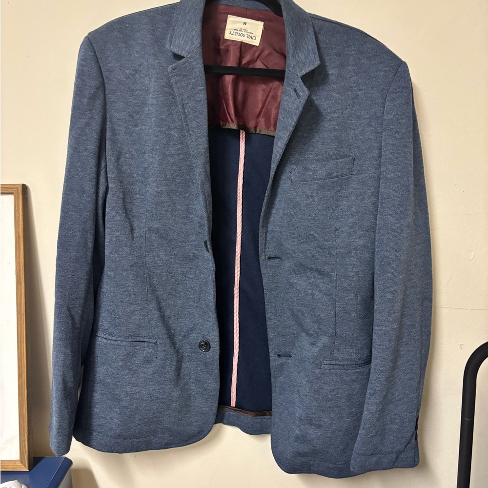 Civil Society Heather Blue Blazer